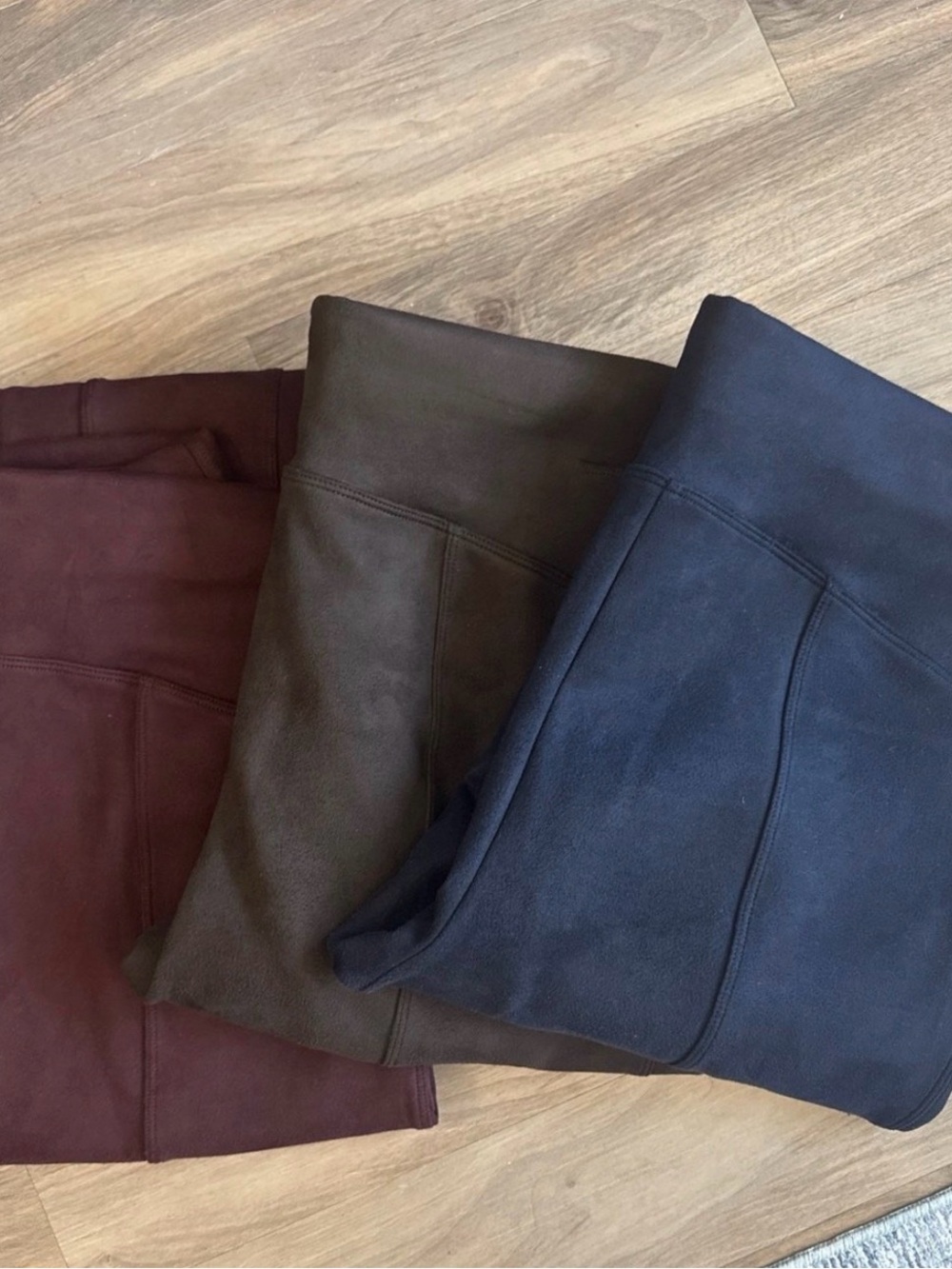 Spanx faux suede leggings size XL